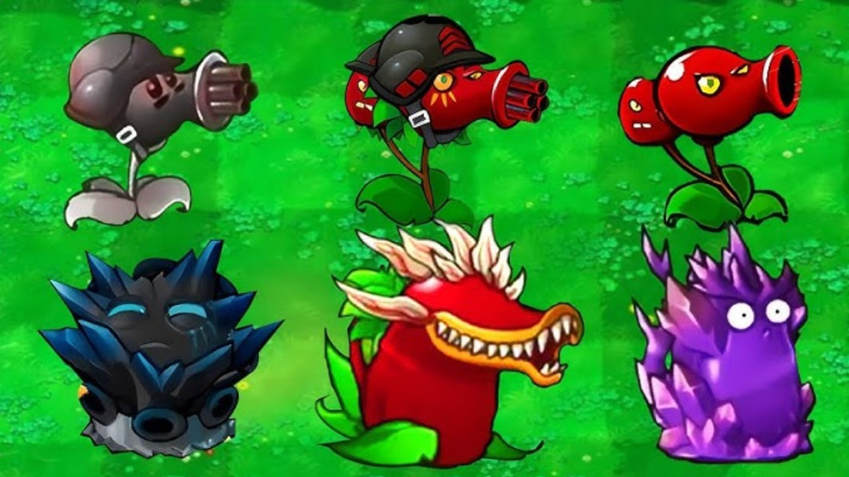 plant vs zombies fusion characters