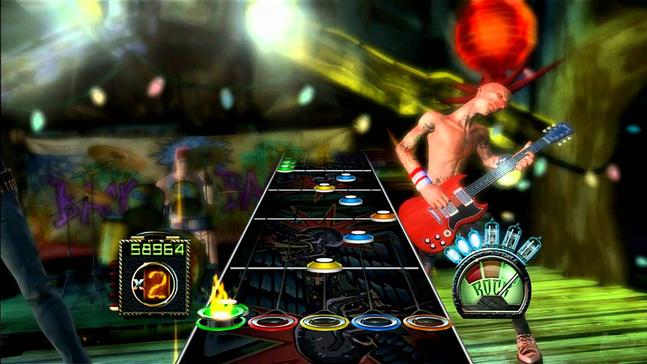 guitar hero gameplay