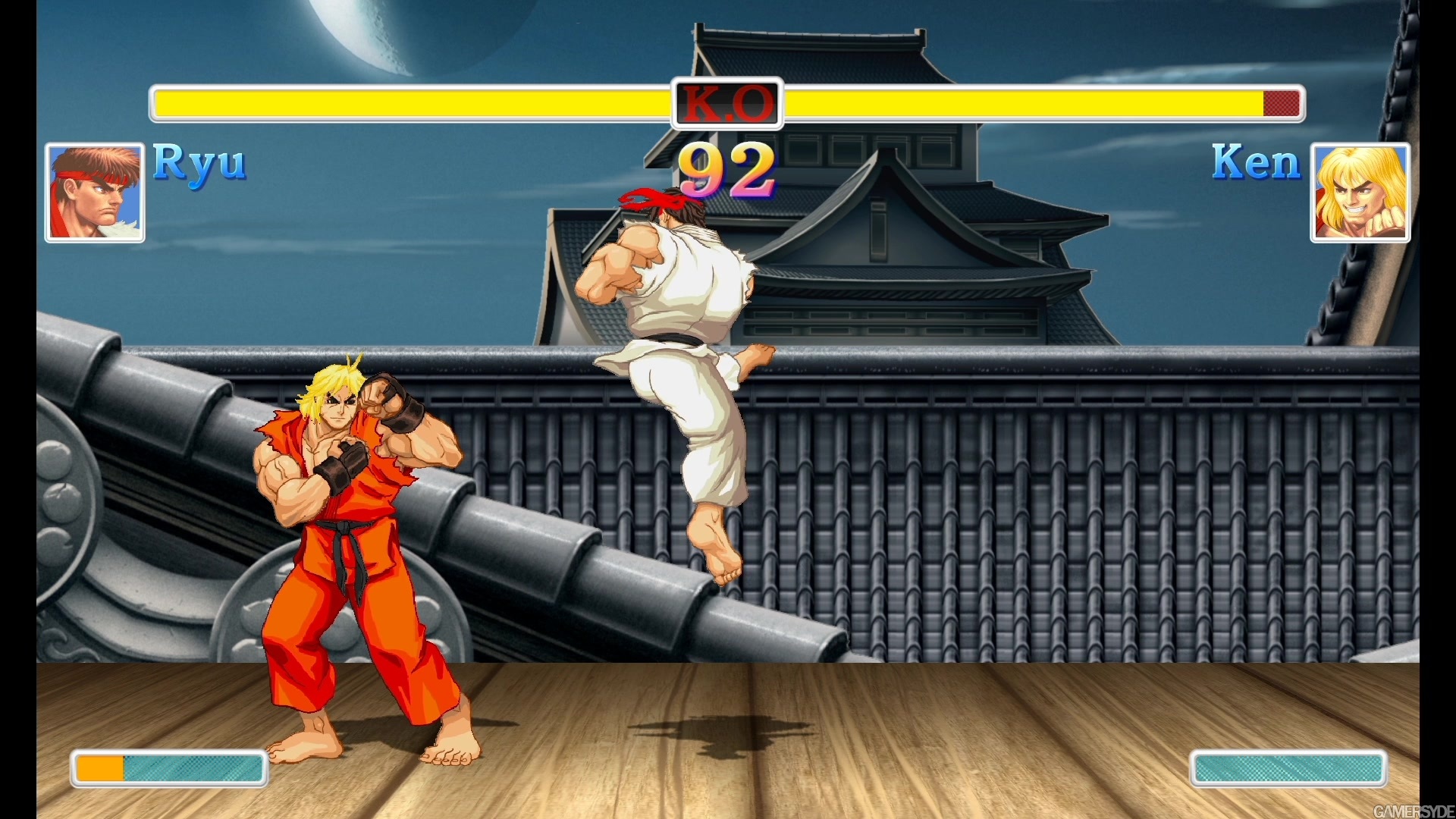 Ryu vs. Ken Street Fighter II