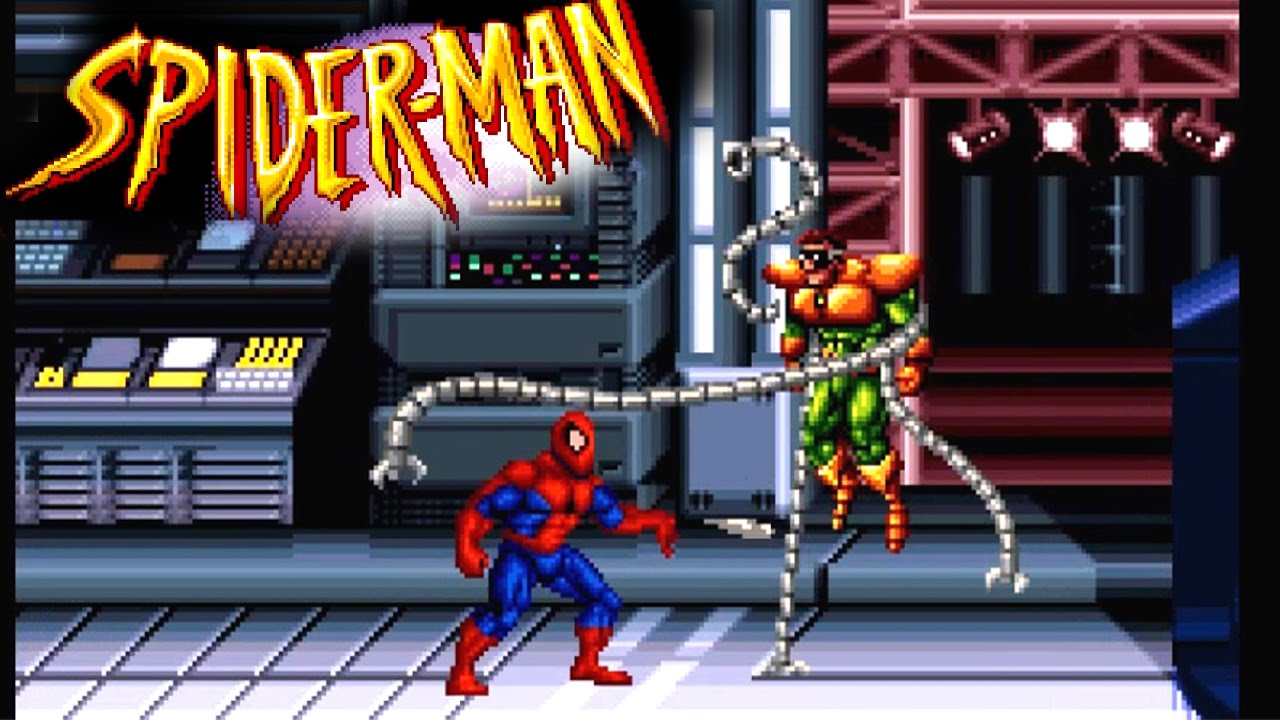 game spider-man super nintendo gameplay