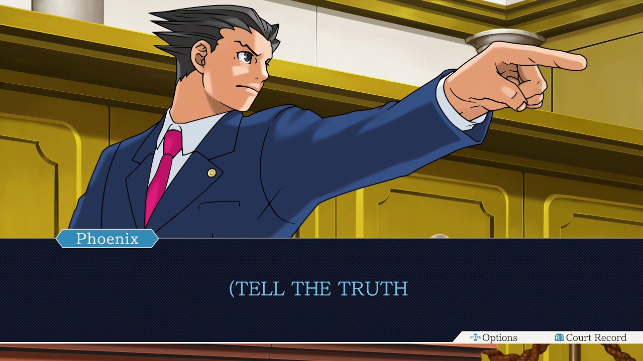 Phoenix Wright: Ace Attorney Trilogy gameplay