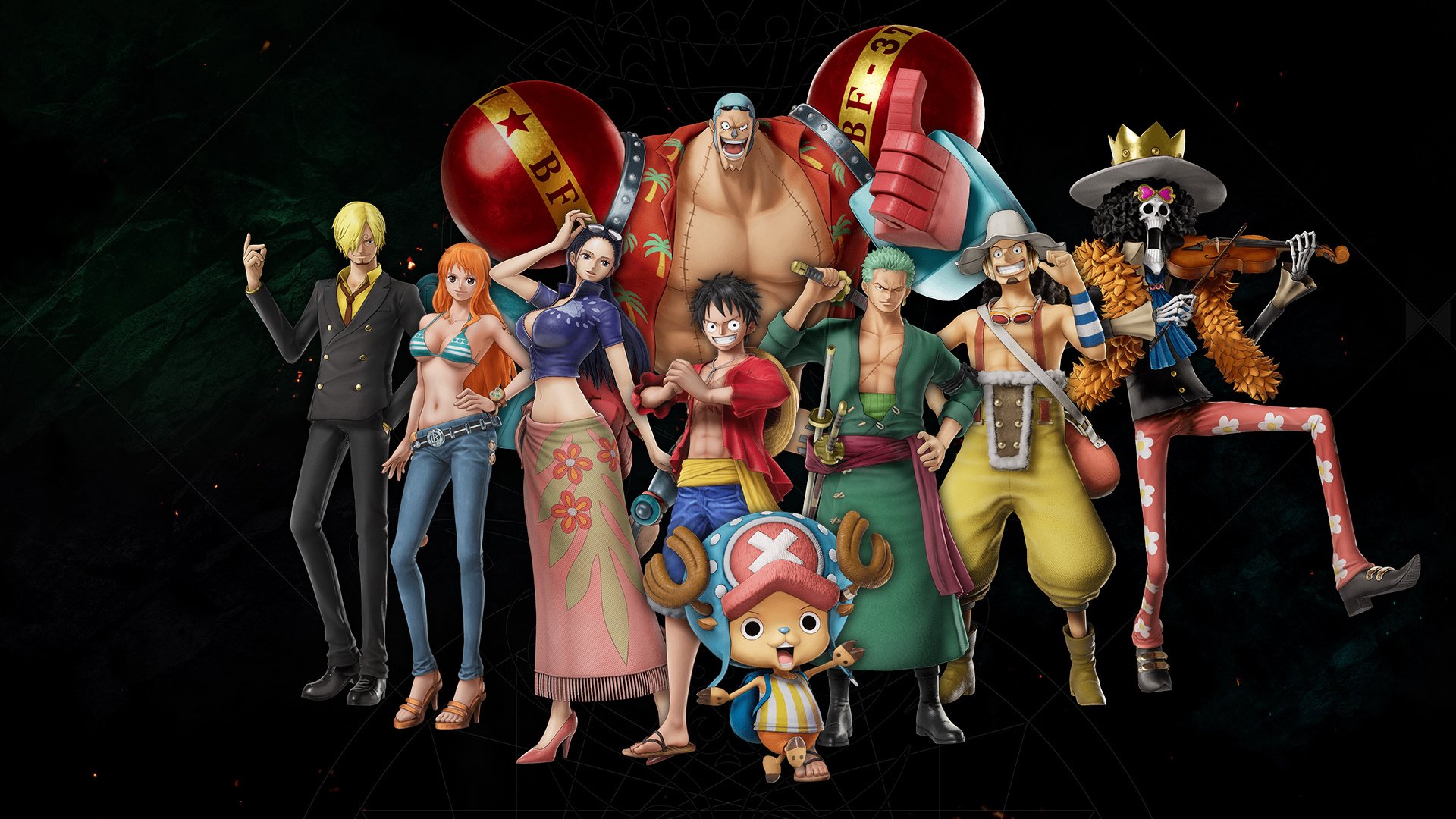 one piece odyssey characters