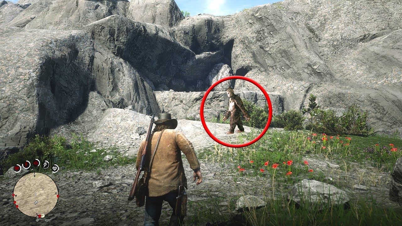 Red Dead Redemption 2 Sasquatch