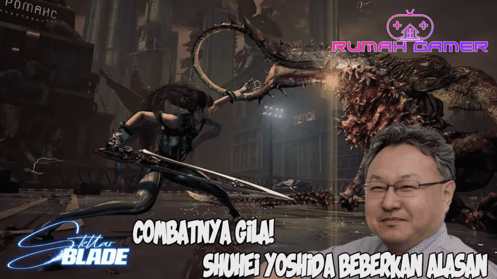 Combatnya Gila Shuhei Yoshida Beberkan Alasan Stellar Blade Bikin Gamer Ketagihan