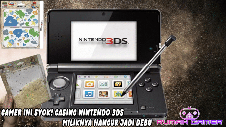 Gamer Ini Syok Casing Nintendo 3DS Miliknya Hancur Jadi Debu, Padahal Masih Disegel