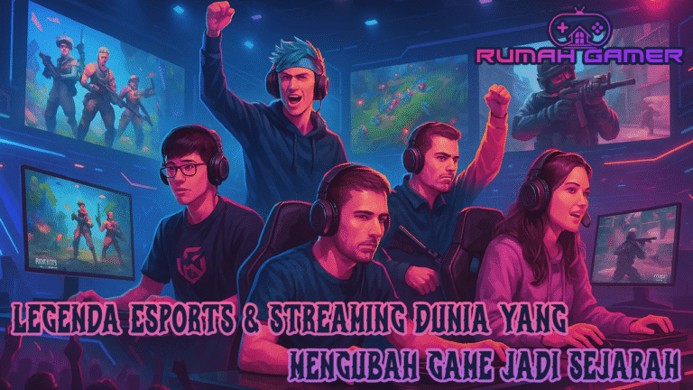 6 Legenda Esports & Streaming Dunia yang Mengubah Game Jadi Sejarah
