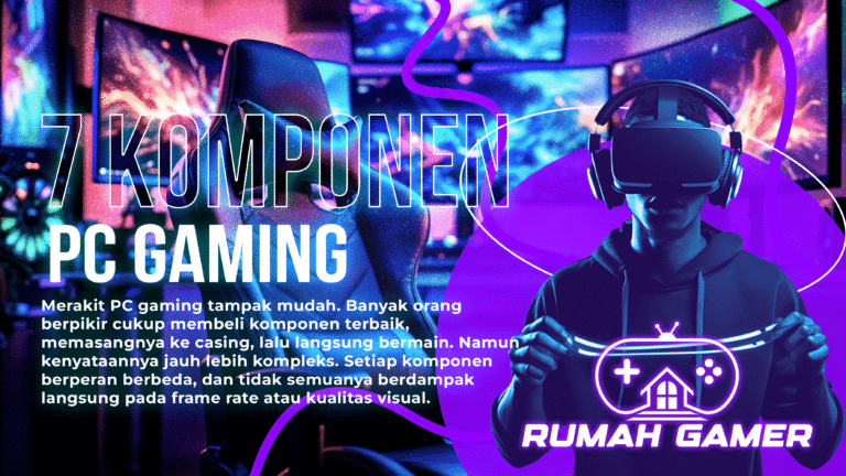 7 Komponen PC Gaming yang Paling Berpengaruh Siapa Pemain Utama di Lapangan