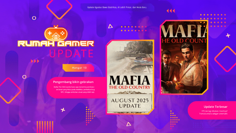 Mafia The Old Country Resmi Tampil Lebih Ganas! Update Agustus Bawa Stabilitas, AI Lebih Pintar, dan Mode Baru