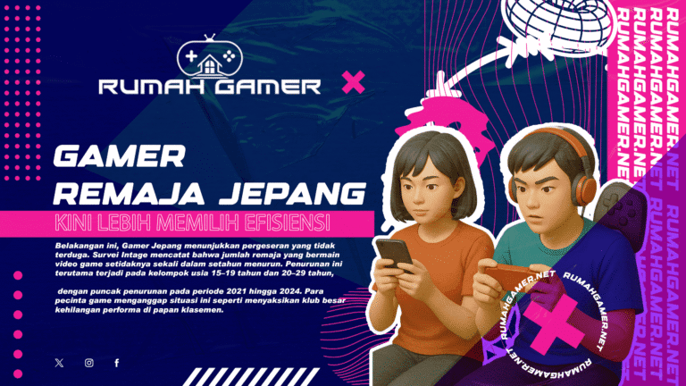 Skor Turun Gamer Remaja Jepang Kini Lebih Memilih Efisiensi daripada Main Sepuasnya
