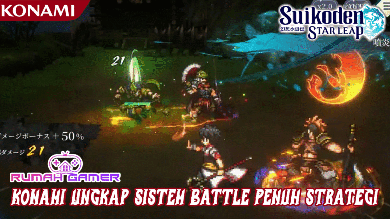 Suikoden Star Leap Siap Mengguncang Dunia Game Konami Ungkap Sistem Battle Penuh Strategi