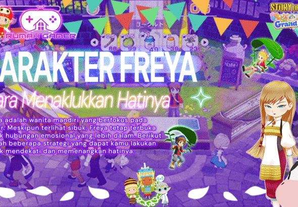 Cara Menaklukkan Hati Freya di Story of Seasons Grand Bazaar