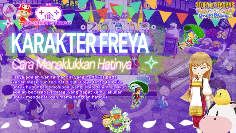 Cara Menaklukkan Hati Freya di Story of Seasons Grand Bazaar