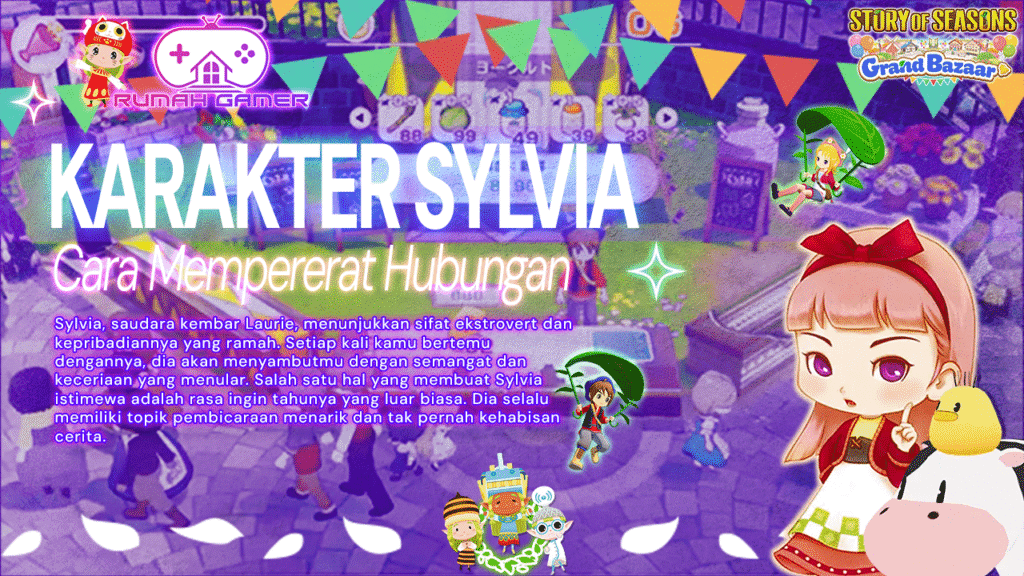 Kenali Karakter Ceria Sylvia dan Hadiah Favoritnya untuk Mempererat Hubungan!