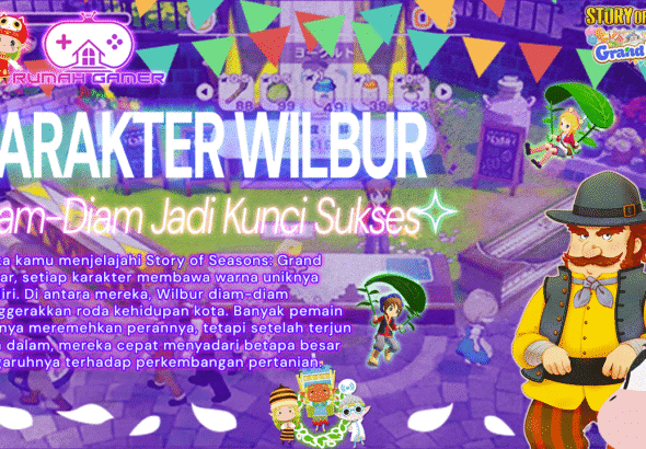Wilbur Diam-Diam Jadi Kunci Sukses di Story of Seasons Grand Bazaar