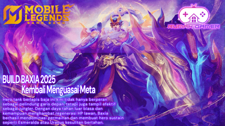 Baxia MLBB Kembali Menguasai Meta Tank Sekaligus Jungler yang Mengubah Arah Pertandingan