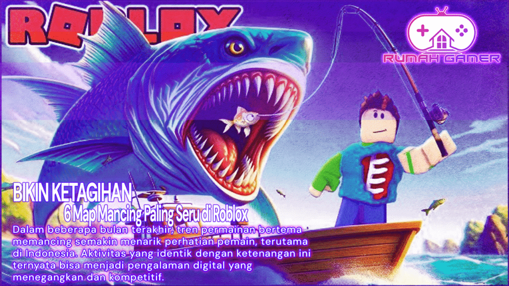 Bikin Ketagihan! Enam Map Mancing Paling Seru di Roblox yang Lagi Viral, Termasuk yang Bisa Dimainkan Secara Offline