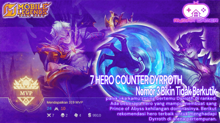 7 Hero Paling Efektif untuk Mengalahkan Dyrroth MLBB di Ranked, Nomor 3 Bikin Dyrroth Tidak Berkutik