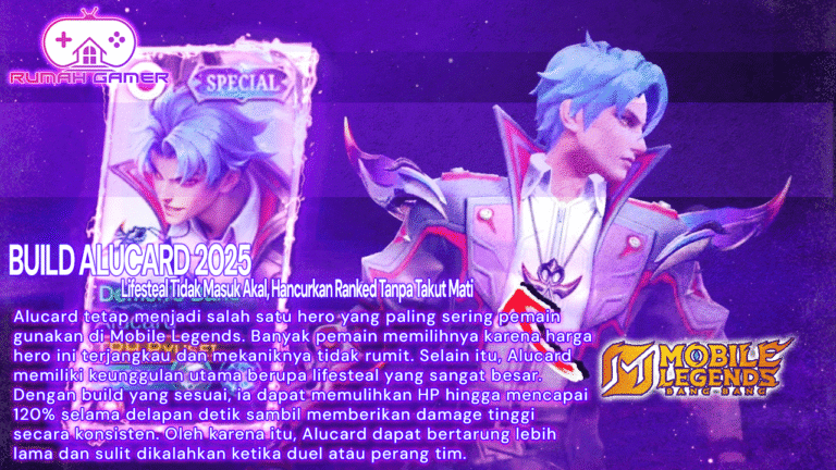 Build Alucard Tersakit 2025 Lifesteal Tidak Masuk Akal, Hancurkan Ranked Tanpa Takut Mati