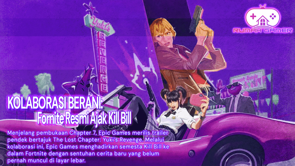 Fortnite Umumkan Kolaborasi Paling Berani Kill Bill Resmi Masuk Game, Yuki Yubari Cari Balas Dendam