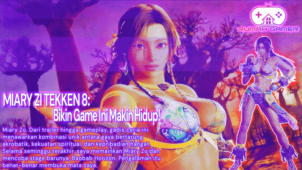 Miary Zo Tekken 8 Gadis Madagaskar yang Bikin Game Ini Makin Hidup