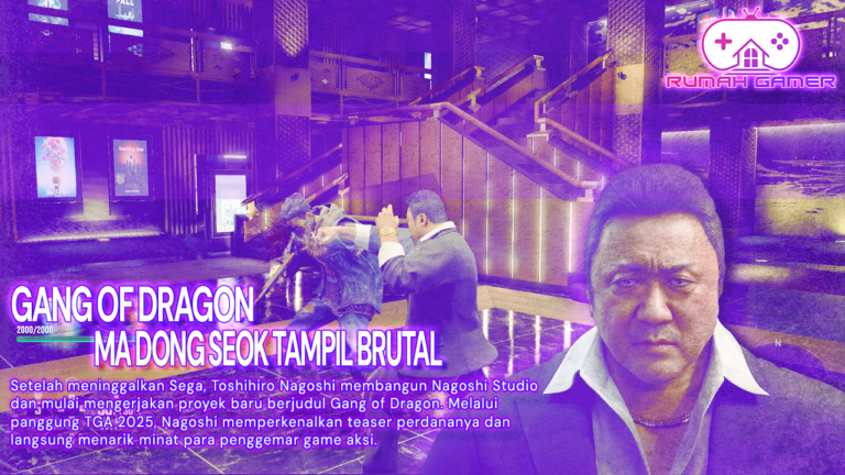 Gang of Dragon Kejutkan Dunia Game Ma Dong Seok Tampil Brutal di Proyek Baru Kreator Yakuza